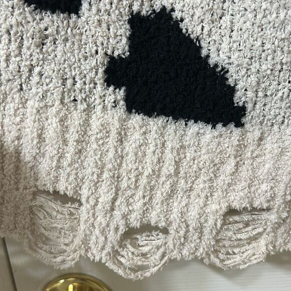 Loveriche Leopard Print Open Front Distressed Cardigan(Size Medium) - Picture 8 of 10